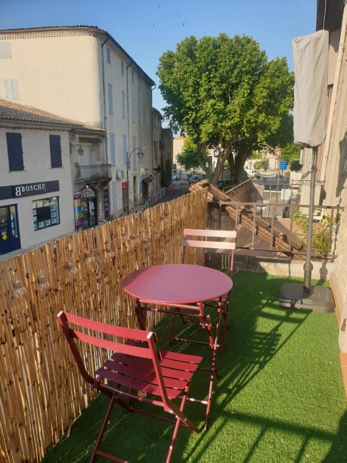 Studio Tout Confort Centre Ville - Balcon, Clim, Tv, Wifi Mazan Exterior photo